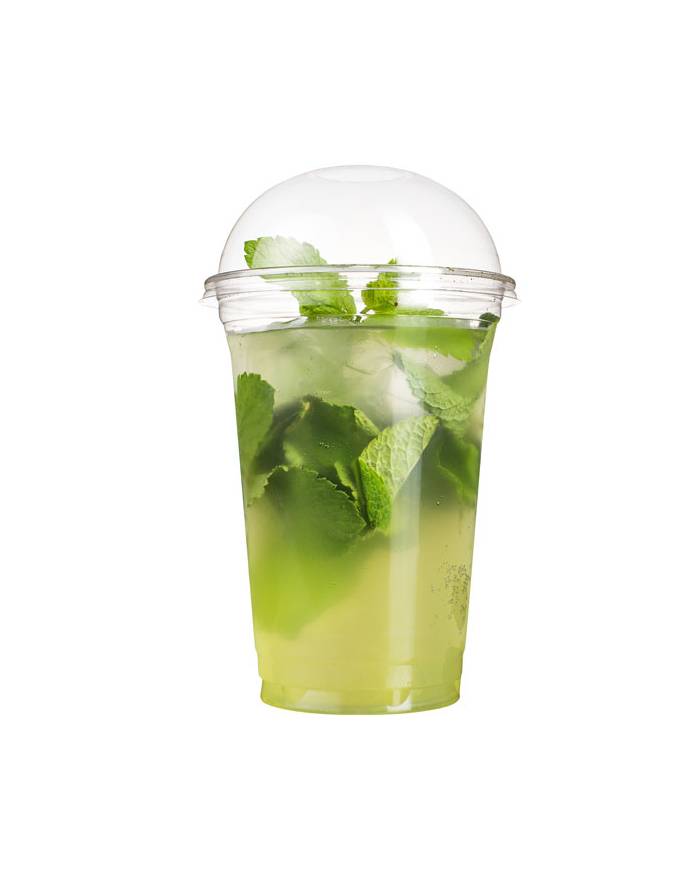 [ON SALE] Yocup 20 oz Clear PET Plastic Cold Cup (98mm) - 1 case (1000  piece)