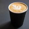 4 oz. Ripple Wall Black Paper Expresso Cups - 1000/cs