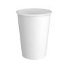 12 oz. White Paper Coffee Cups - 1000 count box.