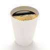 8 oz. White Paper Coffee Cups - 1000 count box.