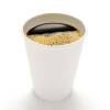 12 oz. White Paper Coffee Cups - 1000 count box.