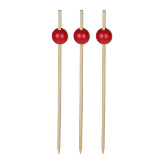 Mix color Ball Bamboo Skewer 5.9 in. 1000/cps