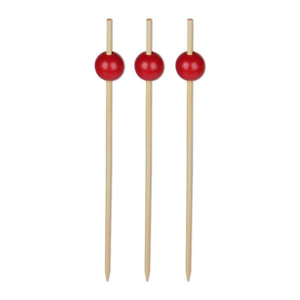 Mix color Ball Bamboo Skewer 5.9 in. 1000/cps