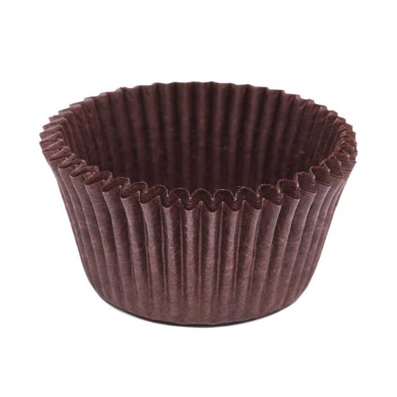 Brown Paper Mini Baking Cup 2" x 3" x 1.2" - 1000/Case