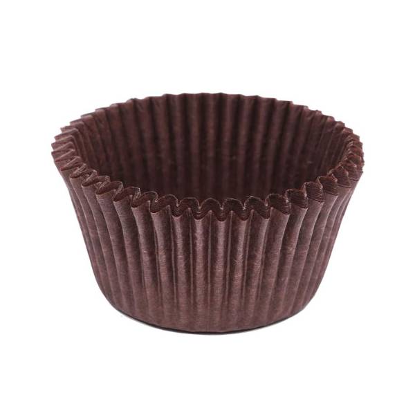 Brown Paper Mini Baking Cup 2" x 3" x 1.2" - 1000/Case