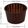 Brown Paper Cupcake Baking Cup 2" x 2.5" x 1.5" - 3000/Case
