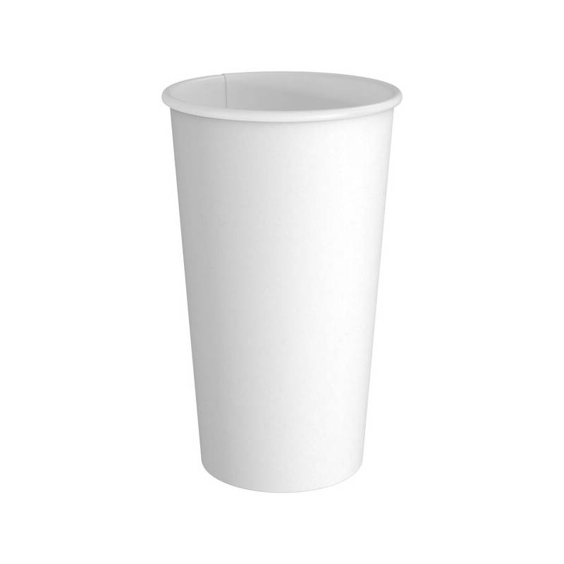 16 oz. White Paper Coffee Cup - 1000/Case