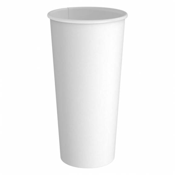 20 oz. White Paper Coffee Cup - 600/Case