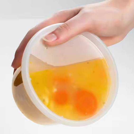 Heavy Duty Microwavable Translucent Plastic Deli Container Lid - 480/Case