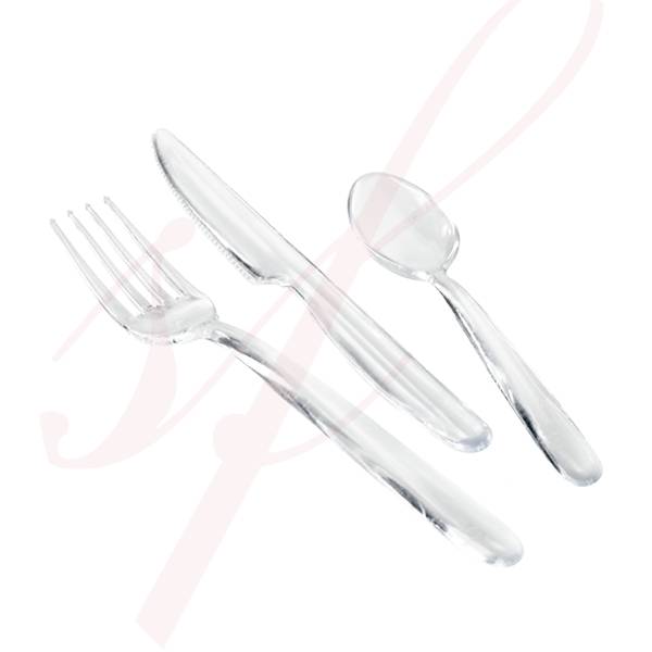 Plastic Knife 7.3 in. Clear - 200/Case