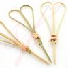 Natural Bamboo Heart Food Pick 4.5 in. 1000/Case