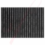 High End Stripe Black Placemats - 12/cs - $1.83/piece