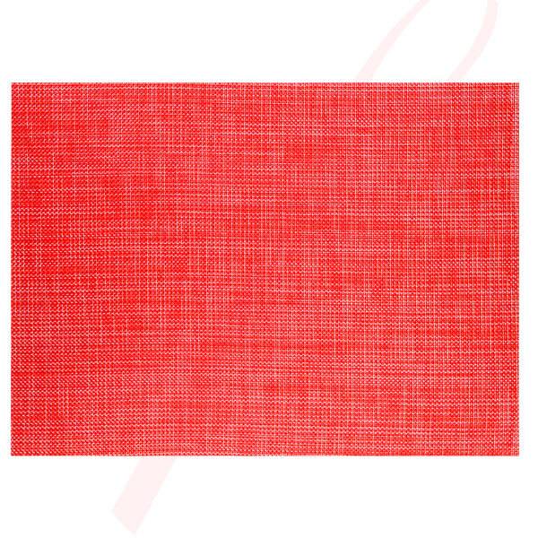 Plain Red Placemats - 12/cs - $1.58/piece