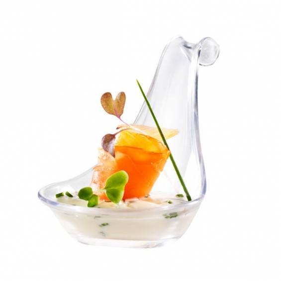 Gourmet Plastic Spoon Clear - 100/Case