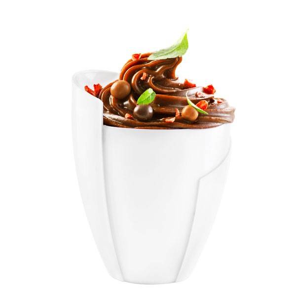 Kalei Design Mini Plastic Cup 2 oz. White - 200/cs