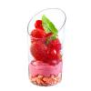 Slanted Mini Tube Plastic Cup 2.5 oz. 200/cs - 0.34/pc