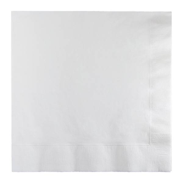 Silver Luncheon Paper Napkin - 50/cs