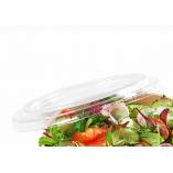 Lids for Bio Kraft Salad Container 25 oz. 300/Case