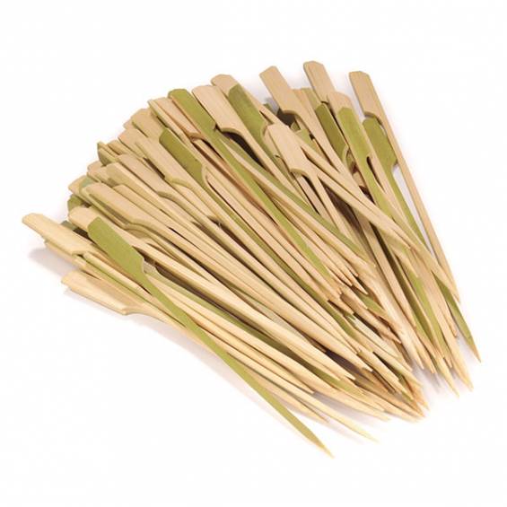 Natural Bamboo Paddle Food Pick 5.9 in. 2000/Case