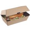 Kraft To Go Box 7  x 3.5 in. 200/cs